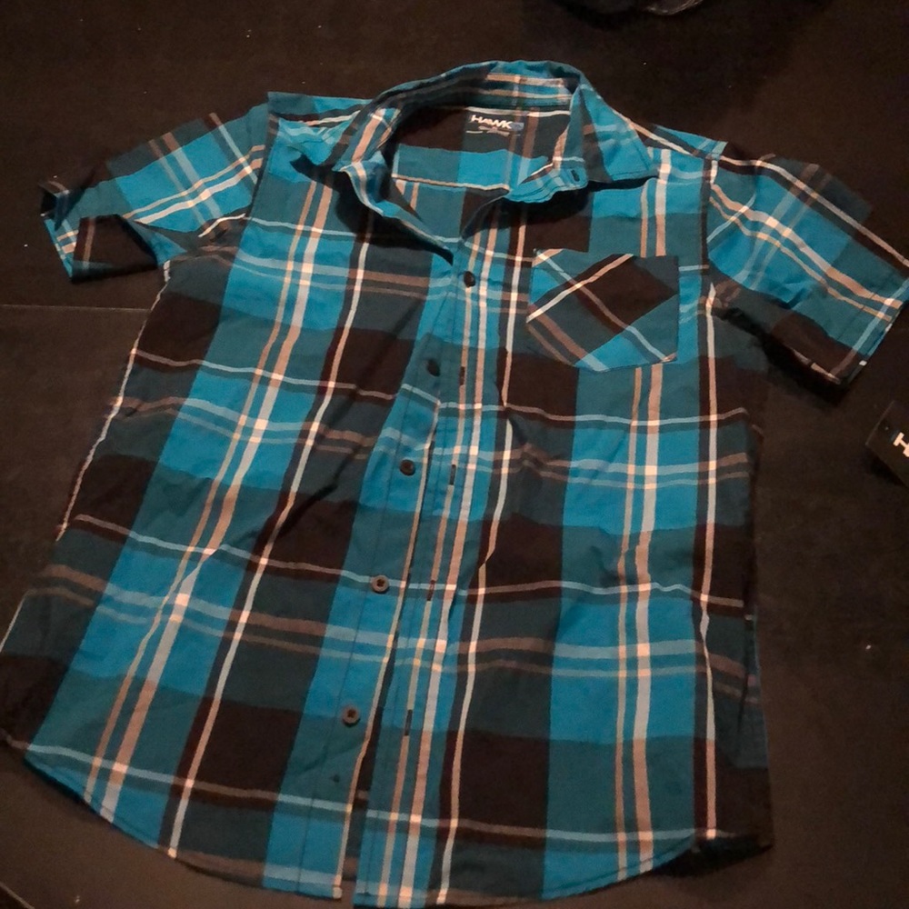 Short sleeve flannel